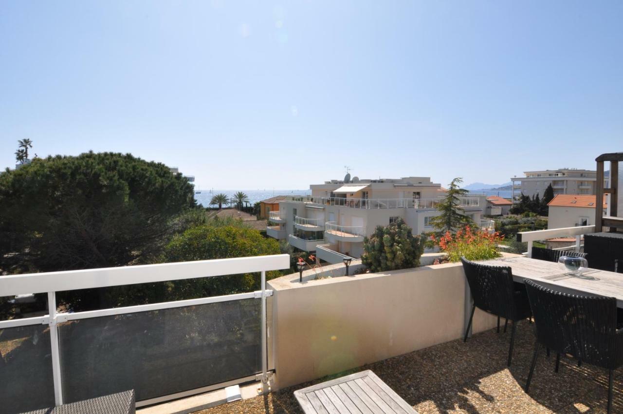 Gorgeous One-Bedroom Apartment With Terrace And Sea View -Stayinantibes- Bijou Plage エクステリア 写真